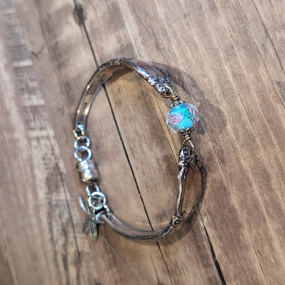 Old Spoon Beaded Bracelet